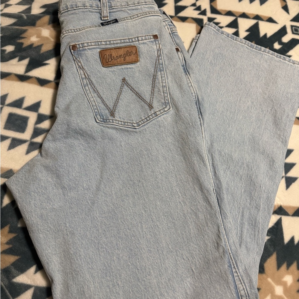 Wrangler Sky Blue Denim Jeans